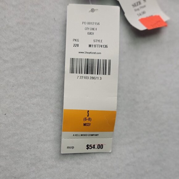 Koret Womens Red Paisley Embellished Jacket Size Small Full Zip Long Sleeve - Picture 5 of 12